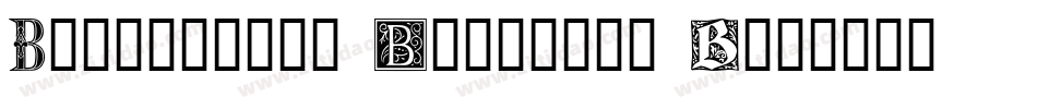 Ornamental Initials Z字体转换